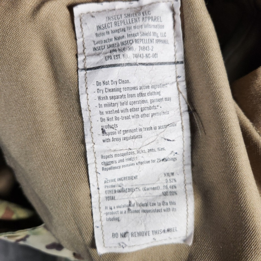 Army Combat Uniform Trousers Mens MultiCam Cargo Pants NSN 31-LONG - Picture 8 of 13